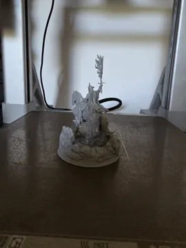 Adorno temático: Witch-king of Angmar Mounted – Flaming Sword — vista de referencia 3