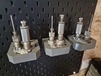 IKEA Skadis Holder for LEE – 3x Turret Pro1000