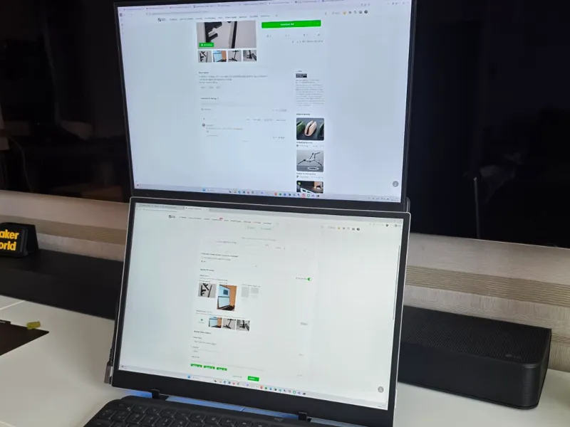 Dual stand for Lenovo Legion