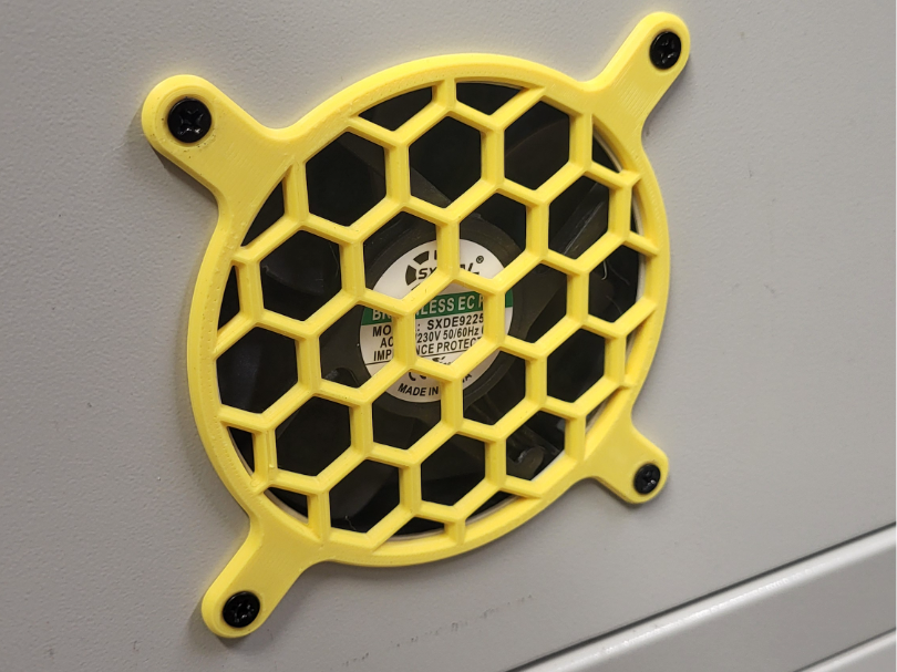 92 mm fan grill