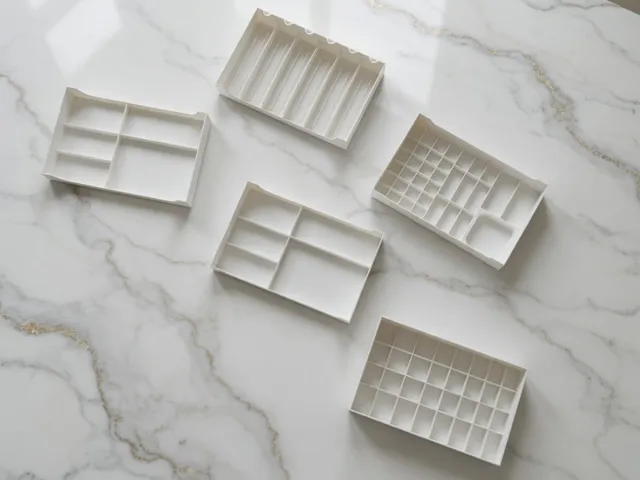 Jewelry Organizer Trays: Rings/Necklaces/Earrings