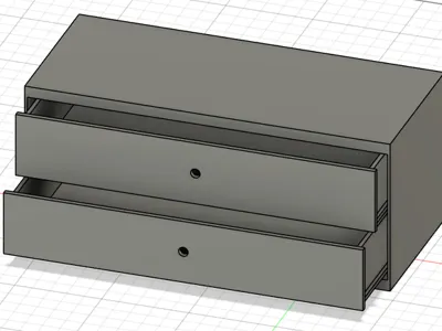 Nail File Cabinet / Micro-drawer nail files