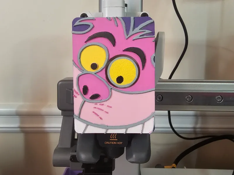 Cheshire Cat Extruder Cover A1