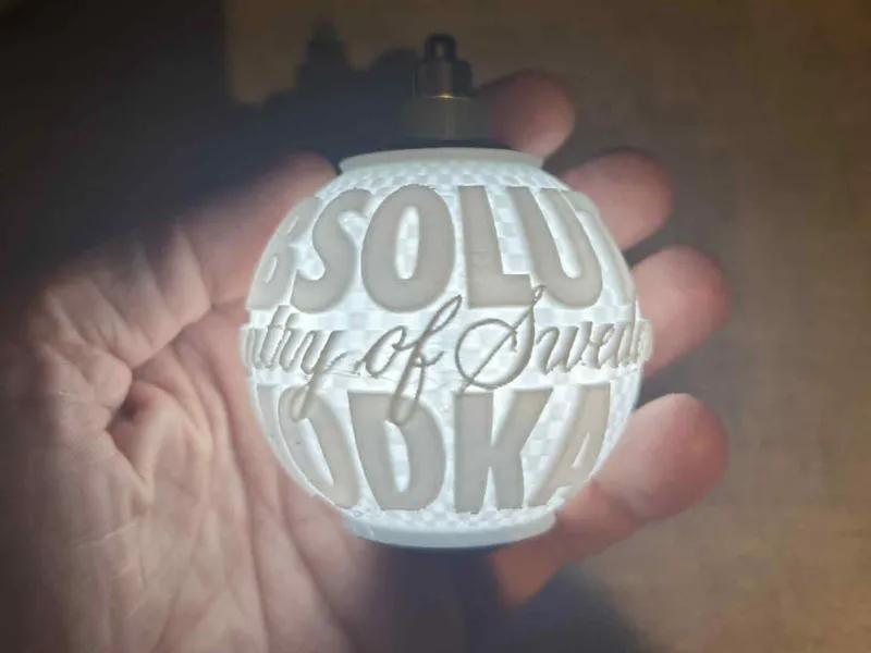 absolute vodka boule de noel