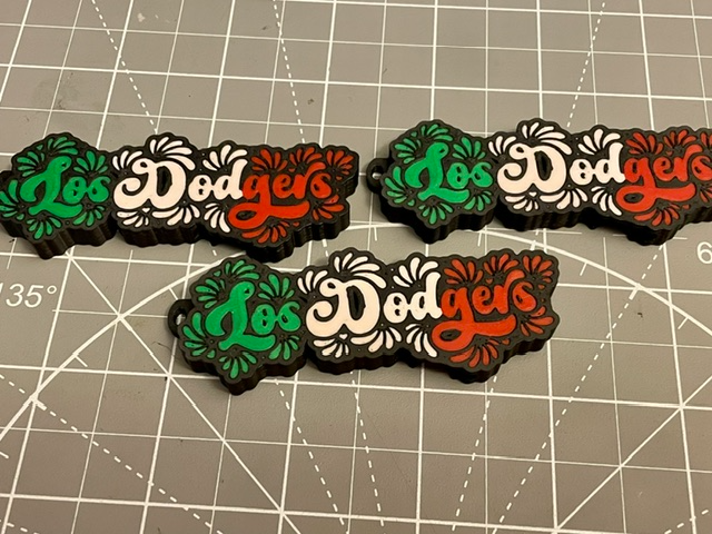 Los Dodgers Talavera keychain can opener