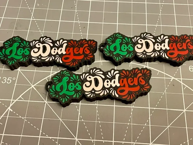 Los Dodgers Talavera keychain can opener