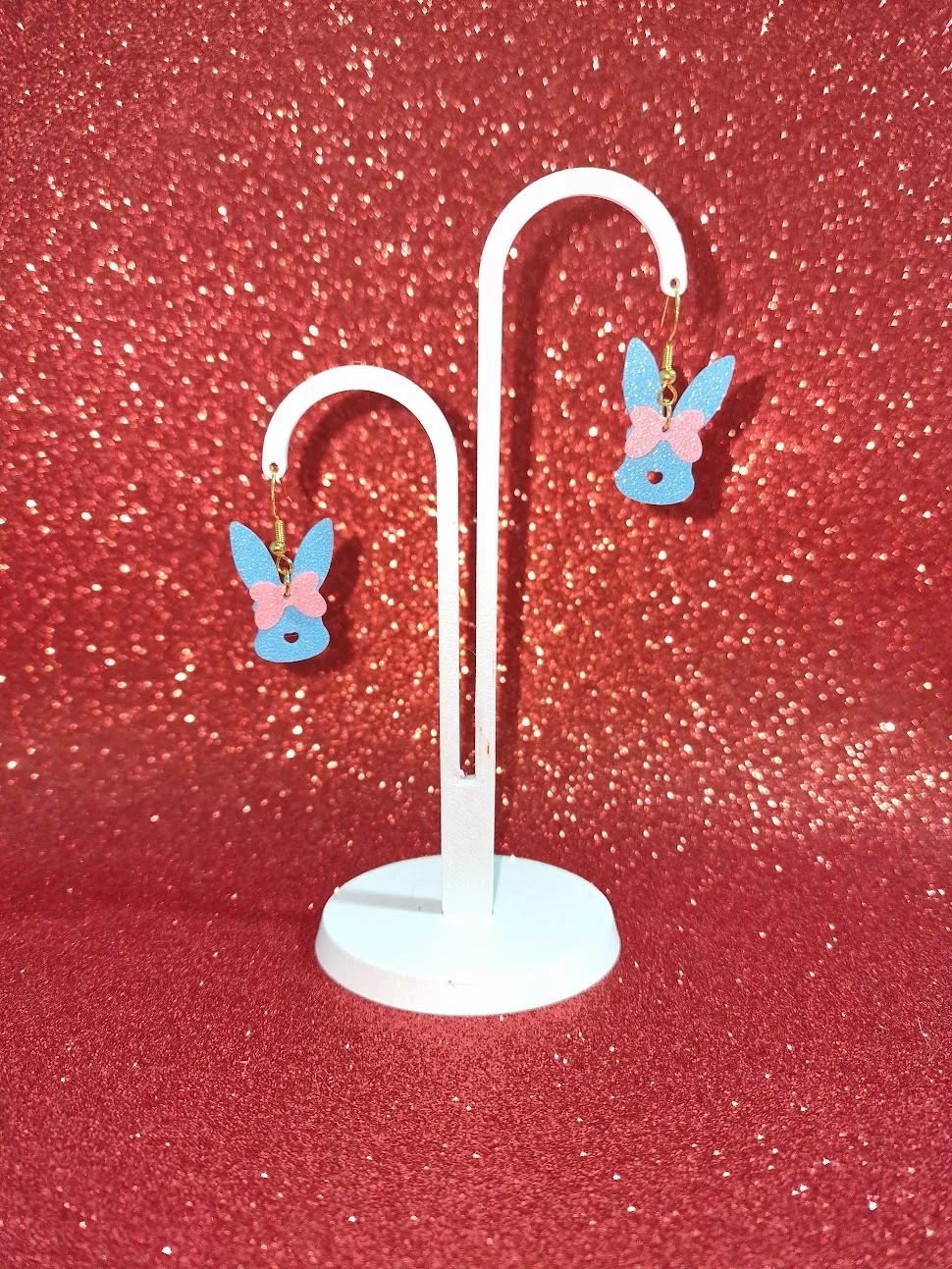 Sweet bunny earrings view 3