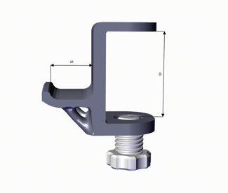 Kopfhörerhalter für Schreibtisch. Jabra 75, etc.
