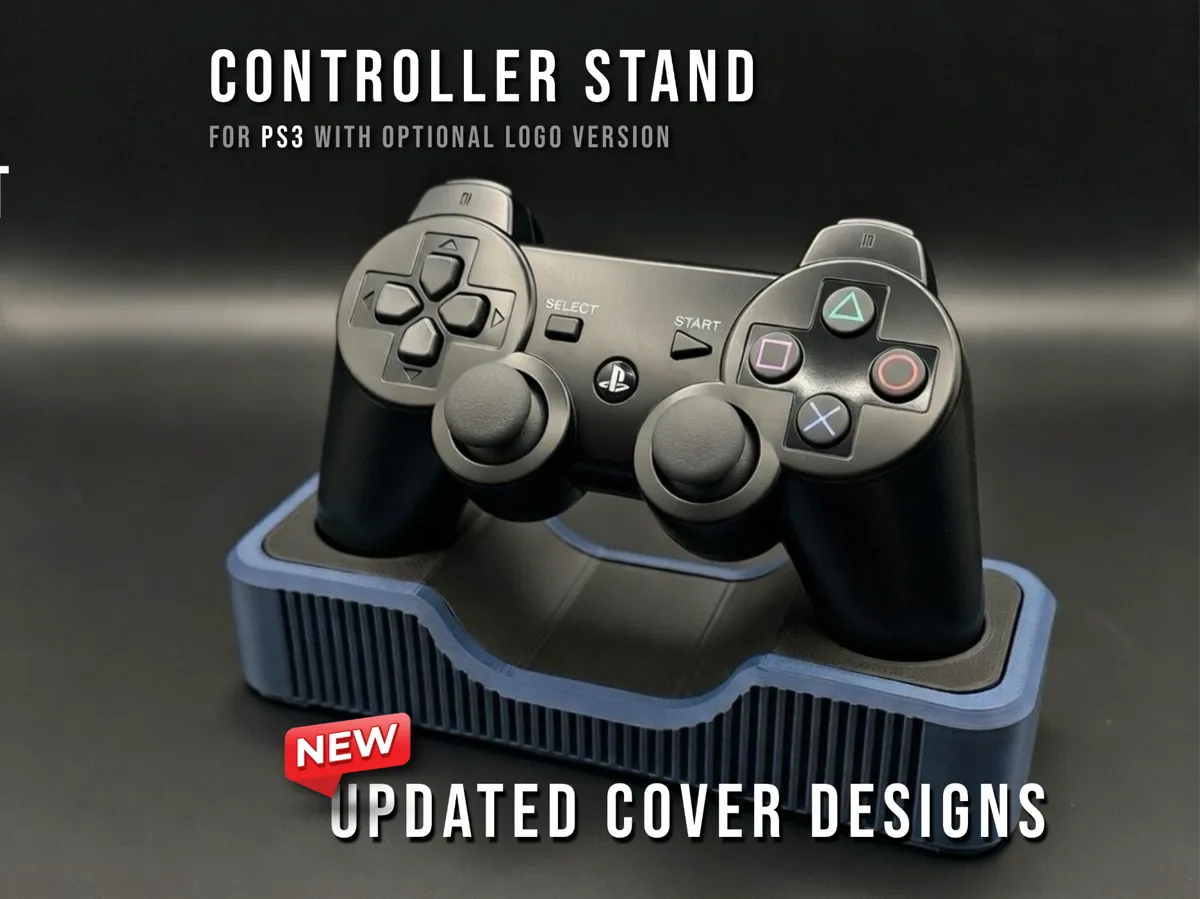 PS3 Controller stand - Free 3D Print Model - MakerWorld