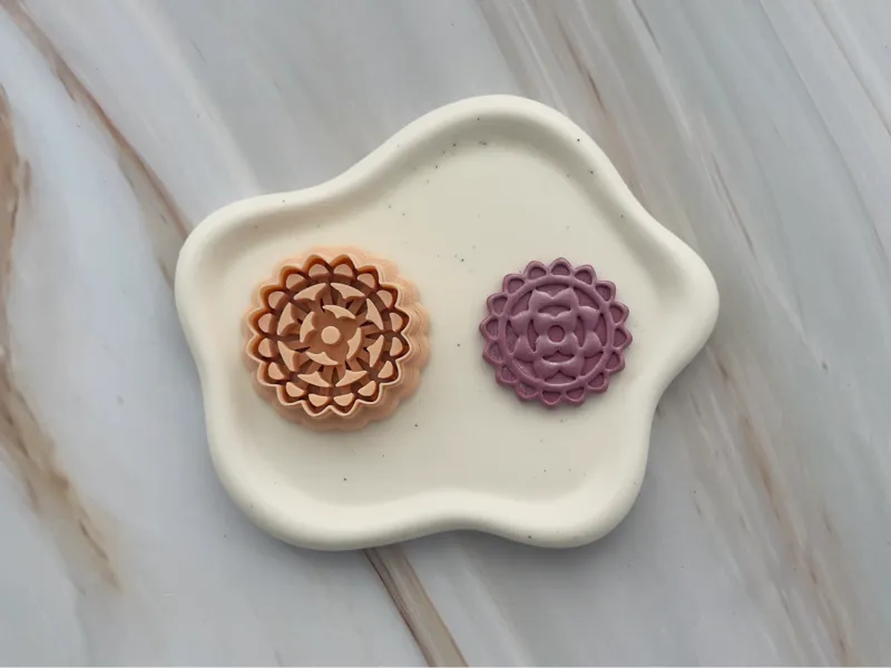 Mandala Polymer Clay Cutter