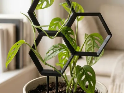 HexGrow – Modular Hexagon Trellis