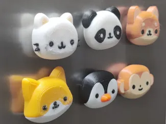 Cute animal magnets
