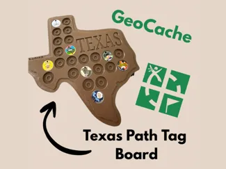 Texas PathTag Board Geocacheing V2