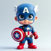 Captain Printmon (Captain America) — photo 4