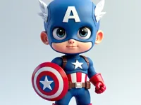 Captain Printmon (Captain America) — photo 1