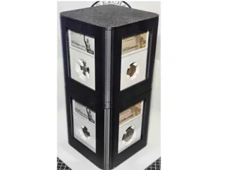 Stackable Coin Slab Storage Cube Display w/lid. 
