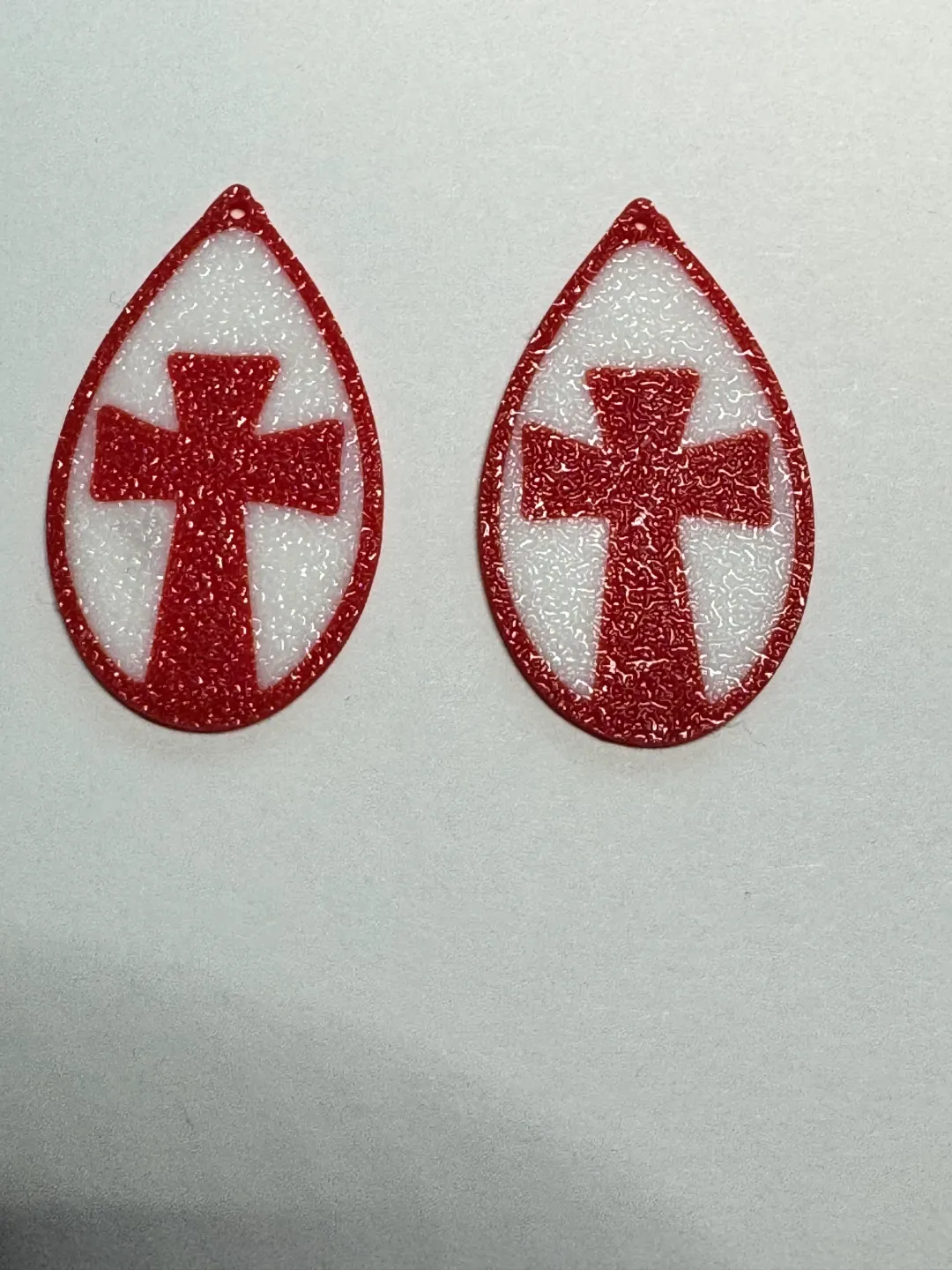 Cross Earring view 2