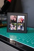 Modern - 4 Photo Magnet Frame
