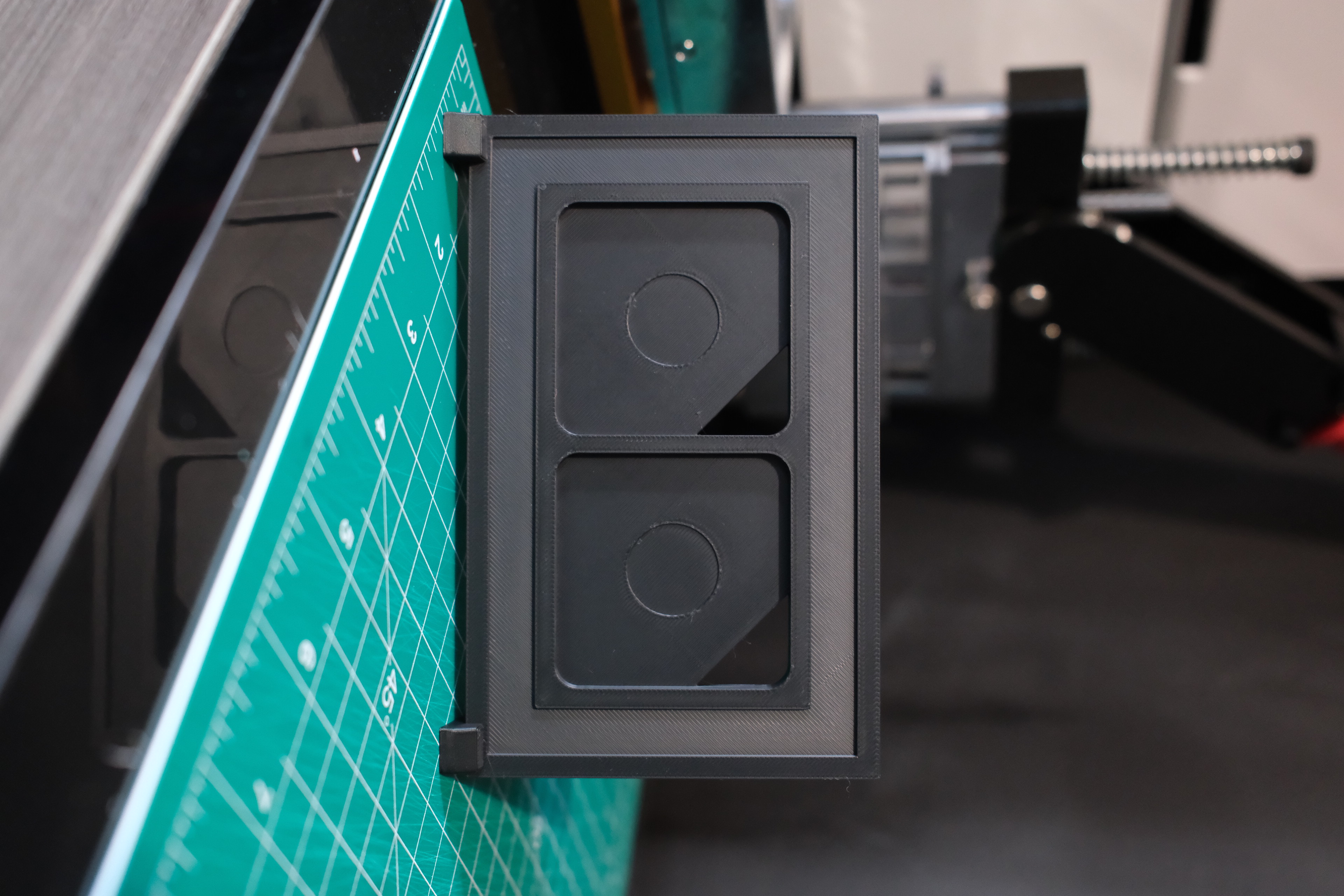 Rounded 2x2 2 Photo Frame