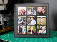 Cadre photo aimanté modulaire 2x2 — photo 2