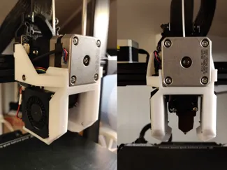 Ender 3 V3 KE Hotend Fan Duct (generic)