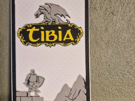Tibia game Inspired Handmade Wall Art 