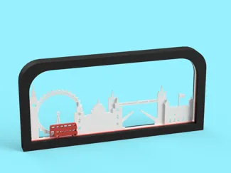 Sights of London - Shadowbox