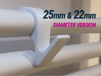 Bathroom Radiator Hook / Hanger