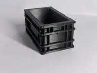 Mini caisse de rangement style industriel — photo 2