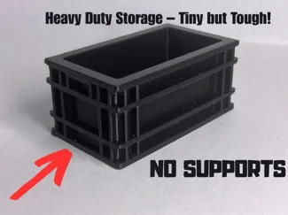 Mini Heavy Duty Storage Box – Extra Durable Print