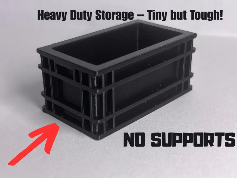Mini Heavy Duty Storage Box – Extra Durable Print
