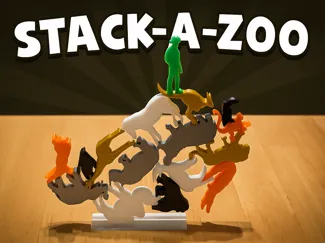 Stack-a-Zoo Stacking Game