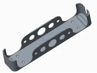 Steckdosenleiste Wandhalter