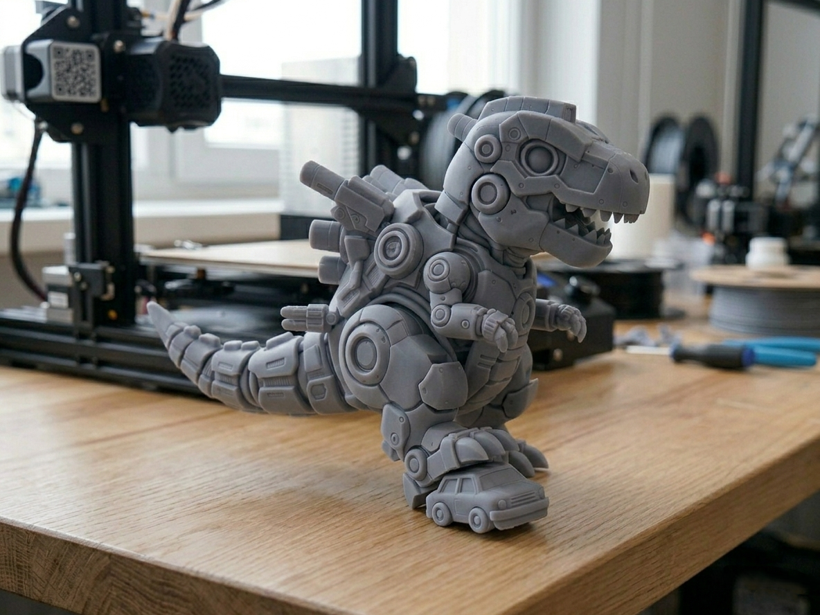 Chibi Mecha T-Rex