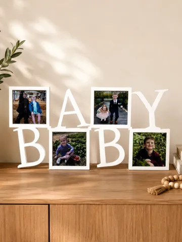 Marco decorativo: 2x2 Word Photo Magnet Frames - BABY — vista de referencia 2