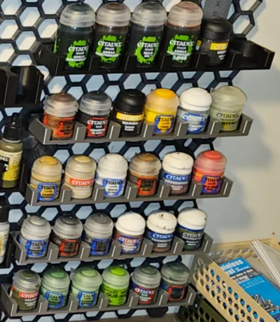 Citadel Paint Holder - Hex Wallboard