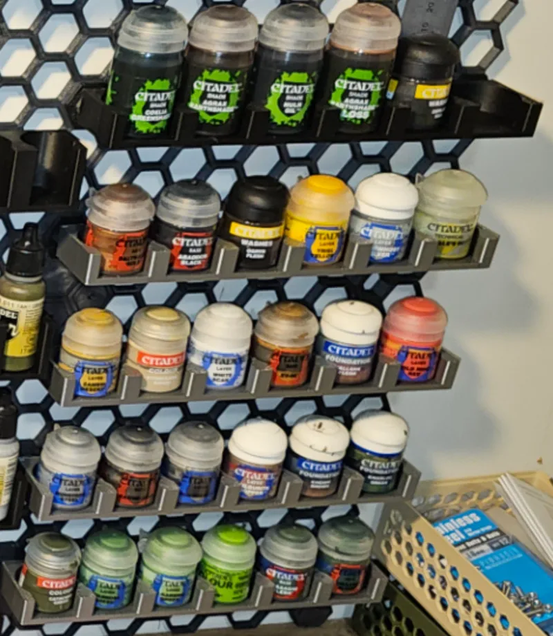 Citadel Paint Holder - Hex Wallboard