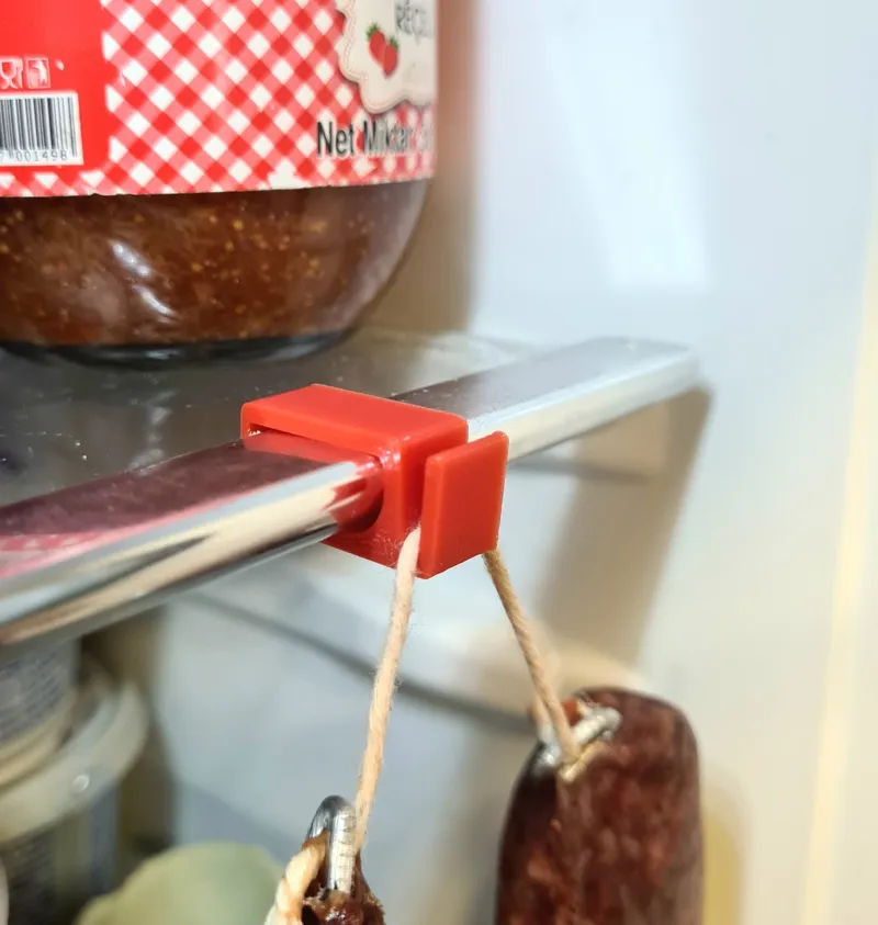 Lukanka holder - meat dryer for fridge