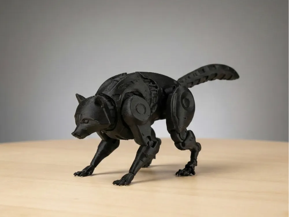 Mecha Racoon - Free 3D Print Model - MakerWorld