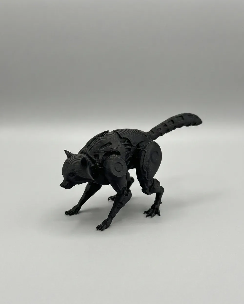 Mecha Racoon - Free 3D Print Model - MakerWorld