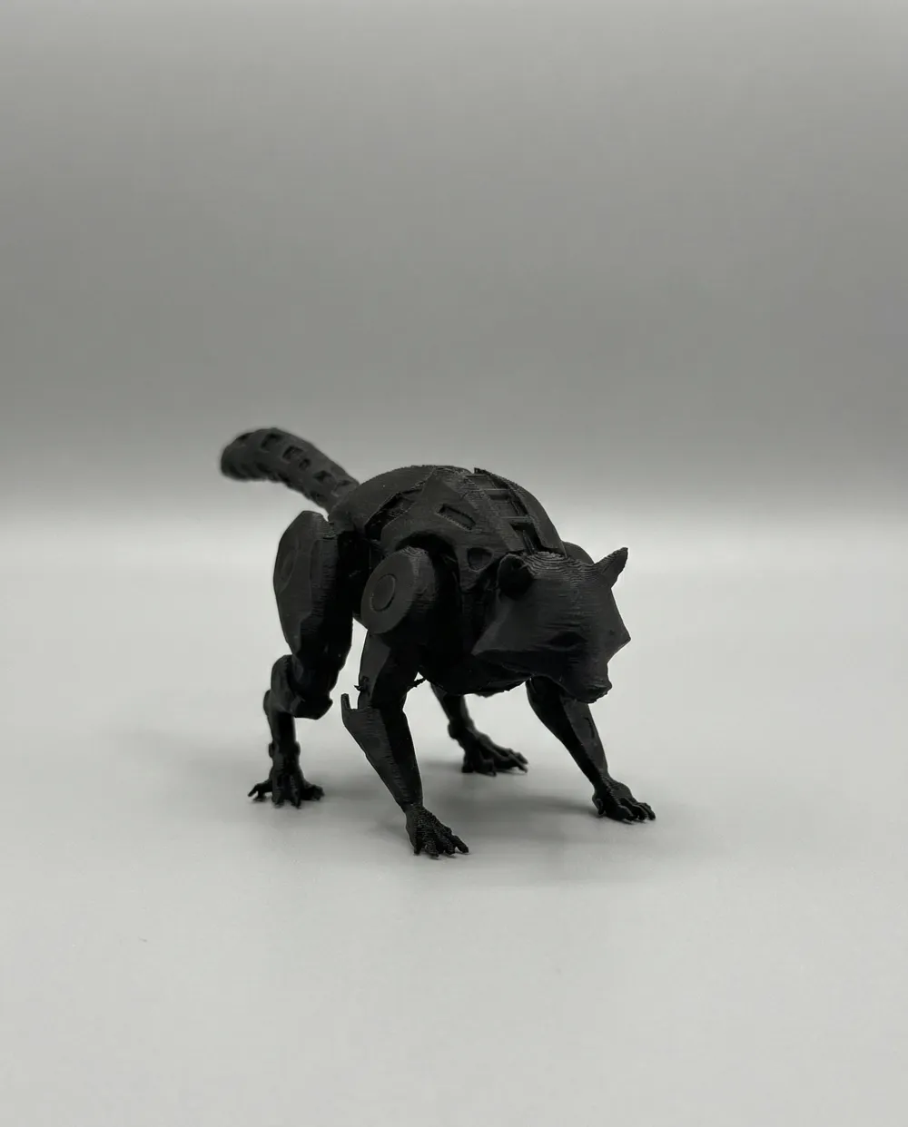 Mecha Racoon - Free 3D Print Model - MakerWorld