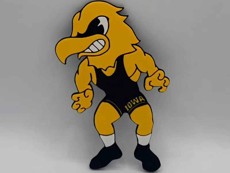 IOWA WRESTLING HERKY LOGO