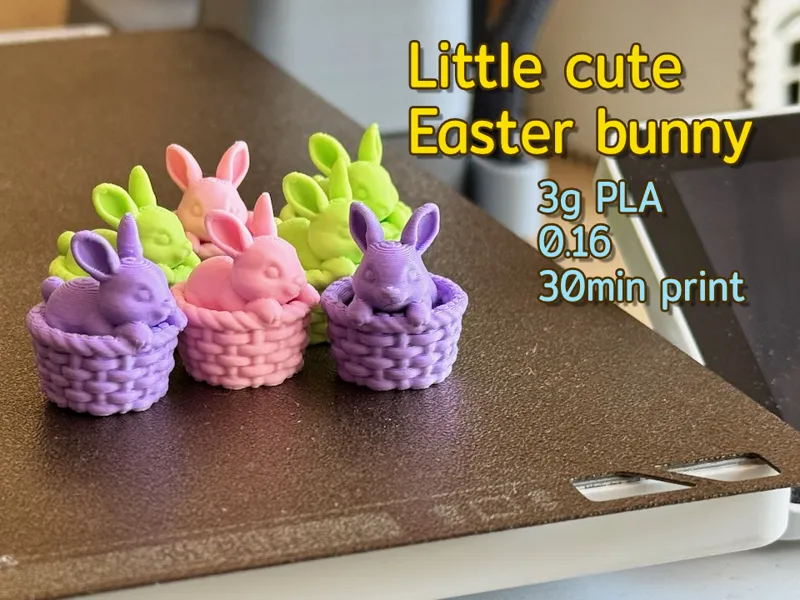 Little cute Easter bunny