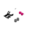 Part 1 Black Pink Grey and Silver Parts