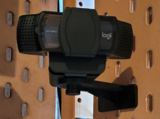 Ikea Skadis Webcam Mount (Logitech C920)