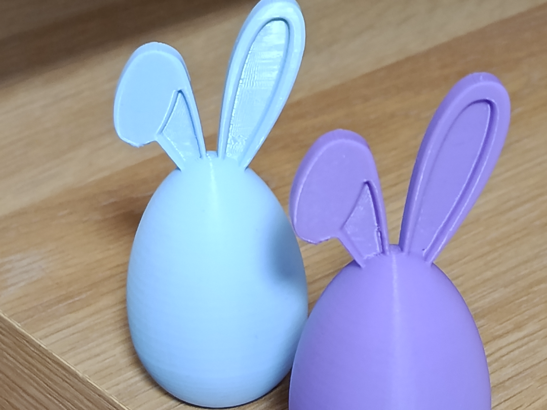 Easter egg with Bunny ears