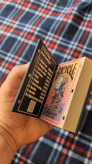 Poker Playing Cards Box (Bicycle compatible)
