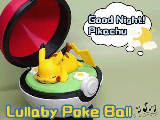 Good night Pikachu~ Poké Ball Music Box