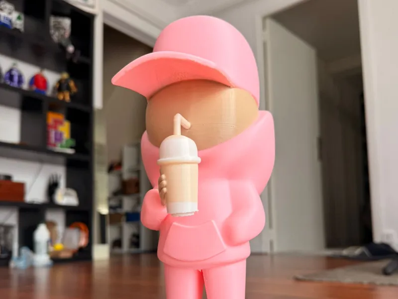 Pink Sipper With Cup