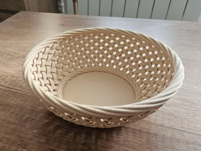 Woven Fruit Bowl